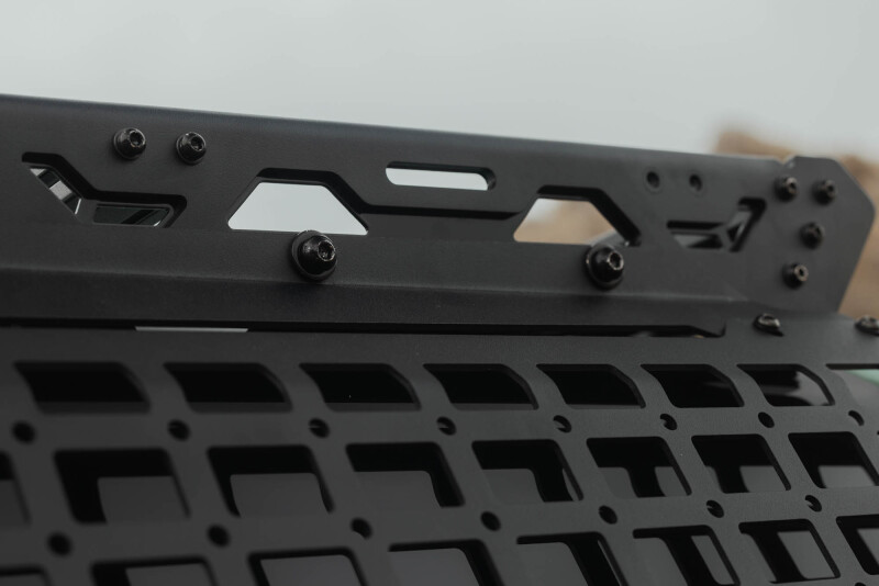 Toyota 4Runner Exterior Window Molle - Driver Side - DV8 Offroad - For DV8 Roof Rack - Black Powder Coated - `25-`26